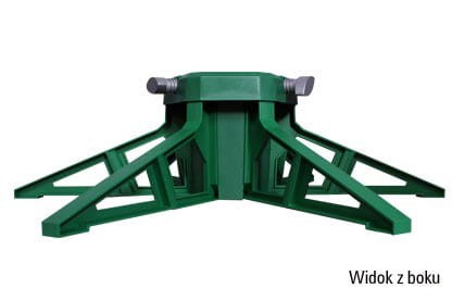 stojak do żywej choinkiduży EKO 25W gwiazda platikowy mocny z tworzywa bost sklep internetowy szybka wysyłka dostawa Polska widok z boku Kwiate.jpg