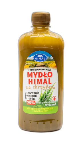 Mydło ogrodnicze ze skrzypem 500ml Himal potasowe skrzyp do oprysku ekologiczne biologiczne zwalczanie szkodników chorób roślin mycie narzędzi odrodniczych sklep cena kwiateo .png