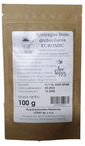 nasiona mikrokoniczyny euromic toraf cena kwiateo sklep ogrodniczy koniczyna drobna biała 5.png