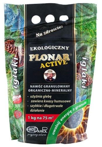 PLONAR-ACTIVE-IGLAK-1-kg zatępuje obornik kompost ekologiczny naturalny nawóz pod iglaki rośliny iglaste sklep ogrodniczy kwiateo.jpg