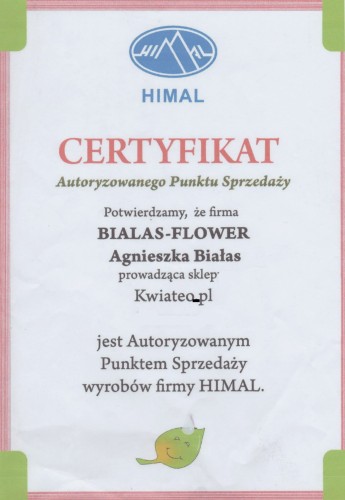 certyfikat Himal dla sklepu ogrodniczego Kwiateo_pl mini.jpg