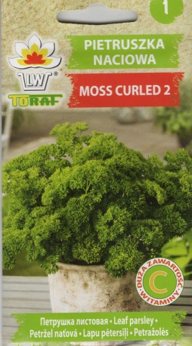 PIETRUSZKA NACIOWA 'Mooskrause 2' / 'Moss curled 2' karbowana - nasiona