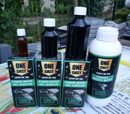 One Shot OneShot preparat koncentrat oprysk na komary muchy osy kleszcze silny mocny sklep ogrodniczy kwiateo_pl ogrodnik poleca www_kwiateo_pl wszystkie wielkości 4.jpg