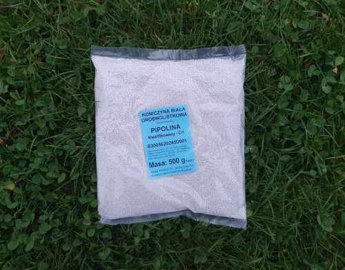 mikrokoniczyna nasiona otoczkowane Pipolina koniczyna drobnolistna wsiewka do trawnika czyste nasiona zaszczepione bakteriami pozytywnymi sklep ogrodniczy kwiateo jakość ogrodnik wsiewka.jpg
