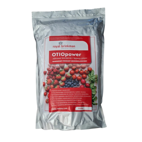 OTIOpower 5kg sypki rozpuszczalny duże opakowanie preparat na pędraki opuchlaki drutowce w glebie na 2000m2 trawnika biopreparat pozytywne bakterie i grzyby profesjonalny mikrobiologiczny otio power metacontrol