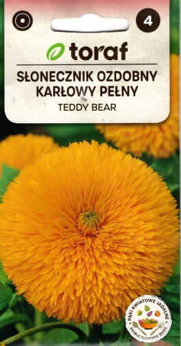 SŁONECZNIK OZDOBNY karłowy PEŁNY żółty 50-80cm nasiona