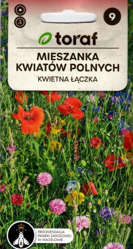 KWIETNA ŁĄCZKA NASIONA mieszanka nasion kwiatów polnych do wysiania łąka kwiatowa 1g na 1m2