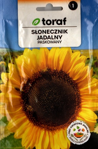 SŁONECZNIK OGRODOWY JADALNY - nasiona