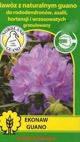 Guano RODODENDRON nawóz 1kg do azalii wrzosów różaneczników naturalny ekologiczny