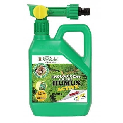 HUMUS Active Papka do IGLAKÓW SPRAY 1,2L na 400m2 ekologiczny użyźniacz iglak sprayer iglaki tuja jałowiec cis cyprysik sosna