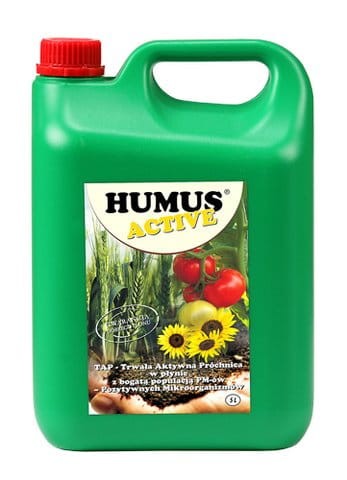 Humus Active 5L papka UŻYŹNIACZ POLEPSZACZ PODŁOŻA ekologiczny zamiast obornika
