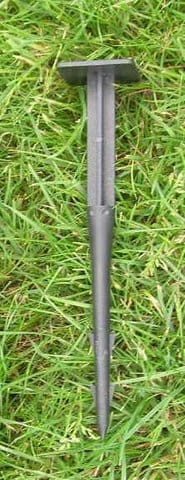 Kołki DŁUGIE do mocowania AGROWŁÓKNINY 20szt szpilki do agrotkaniny 19cm długość