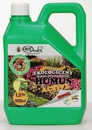 HUMUS Active Papka do ROŚLIN OZDOBNYCH - UZUPEŁNIENIE 1,2L na 600m2